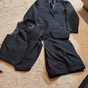 INC International Concepts Classic Black Suit Set